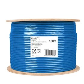 Ewent Bobina Cable Red CAT6A U/UTP
