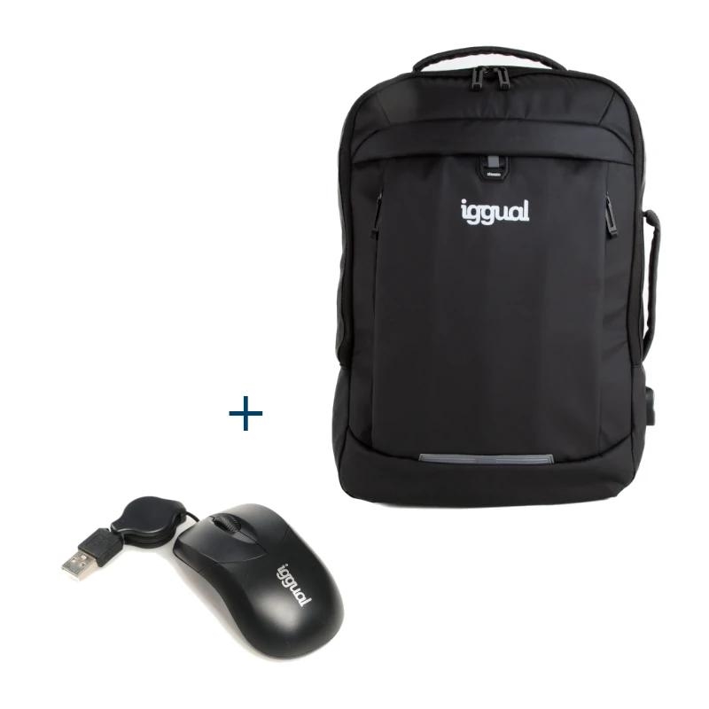 iggual Pack bundle mochila + ratón iggual Pack bundle mochila + ratón