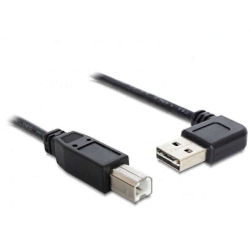 Delock Cable easy-usb 2.0-a male angled usb 2.0-b Delock Cable easy-usb 2.0-a male angled usb 2.0-b