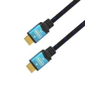 Aisens Cable HDMI Alta Veloc AM-AM Negro/Azul 3.0M