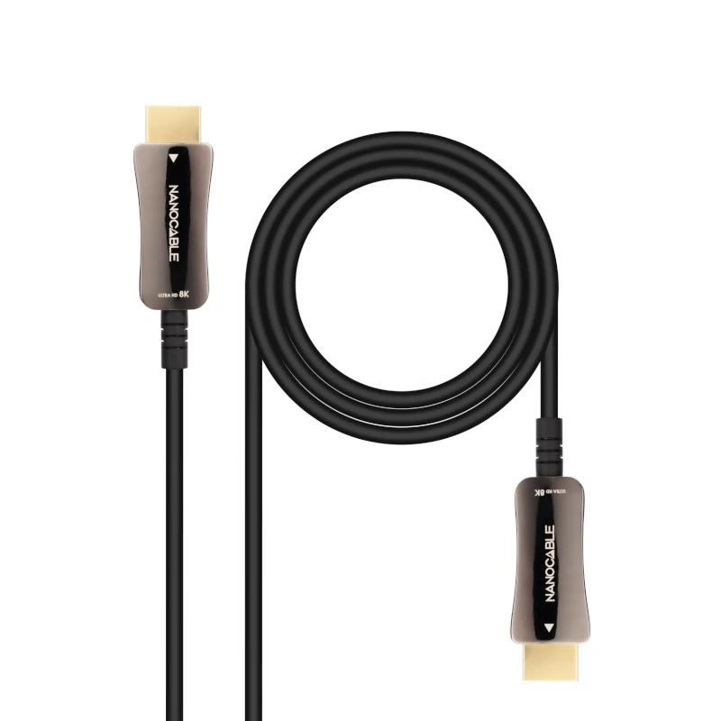 Nanocable Cable HDMI v2.1 AOC 8K@60HZ 10 m Nanocable Cable HDMI v2.1 AOC 8K@60HZ 10 m