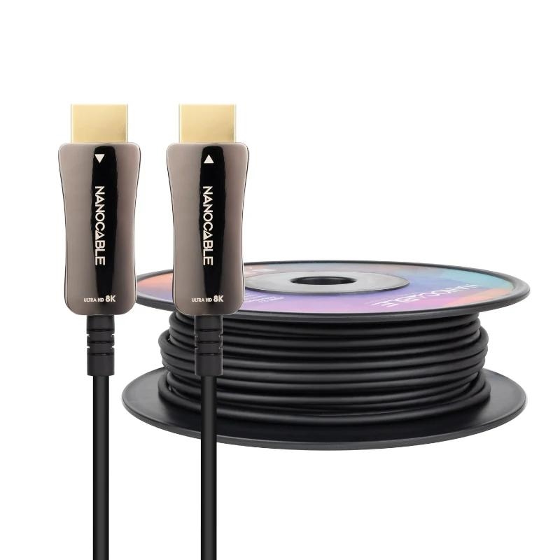 Nanocable Cable HDMI v2.1 AOC 8K@60HZ 40 m Nanocable Cable HDMI v2.1 AOC 8K@60HZ 40 m