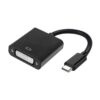 Aisens Conversor USB-C/M a DVI 24+5/H Negro 15Cm
