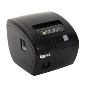 iggual Impresora térmica TP EASY 80 USB+RJ11 negra