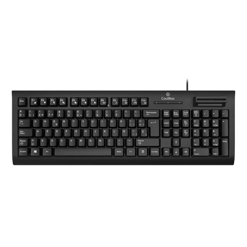 COOLBOX Teclado lector DNI-E USB COO-TEC03DNI COOLBOX Teclado lector DNI-E USB COO-TEC03DNI