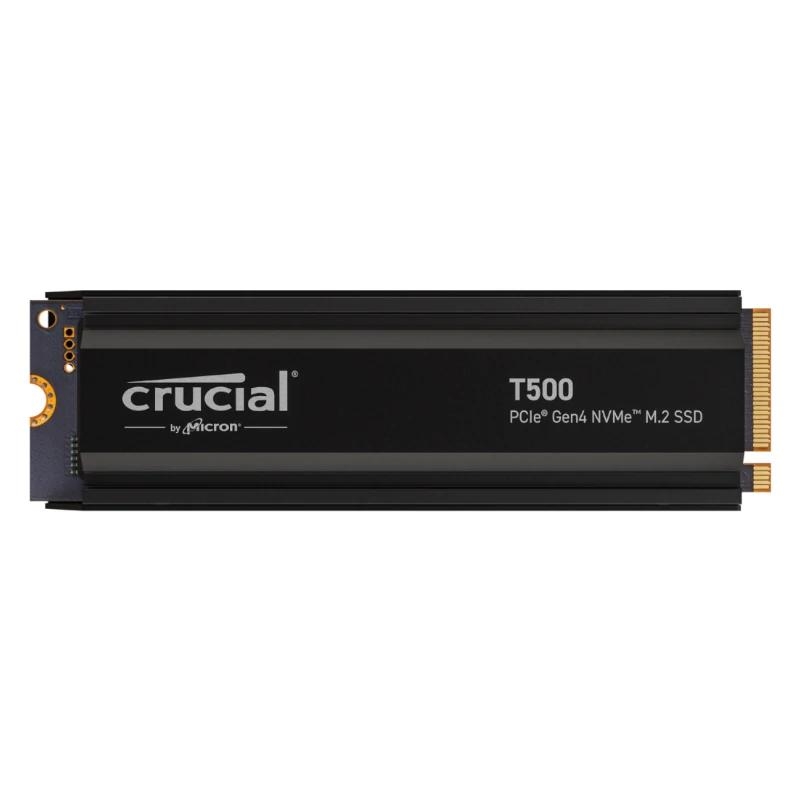 Crucial T500 SSD 1TB PCIe NVMe 4.0 x4 con HS Crucial T500 SSD 1TB PCIe NVMe 4.0 x4 con HS