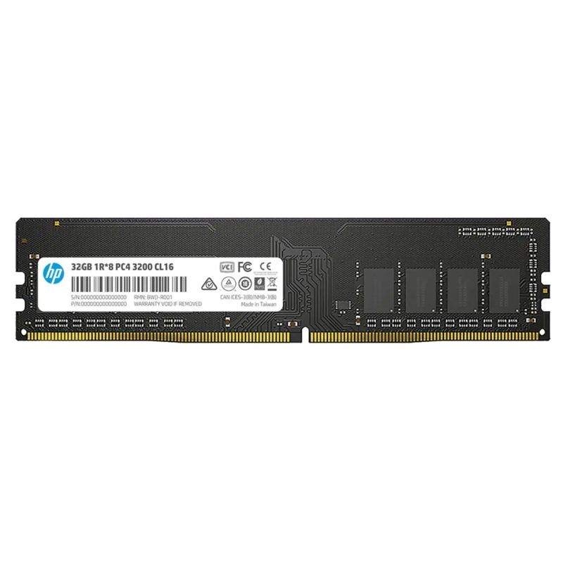 HP V2 UDIMM DDR4 3200 MHz 32GB CL16 HP V2 UDIMM DDR4 3200 MHz 32GB CL16