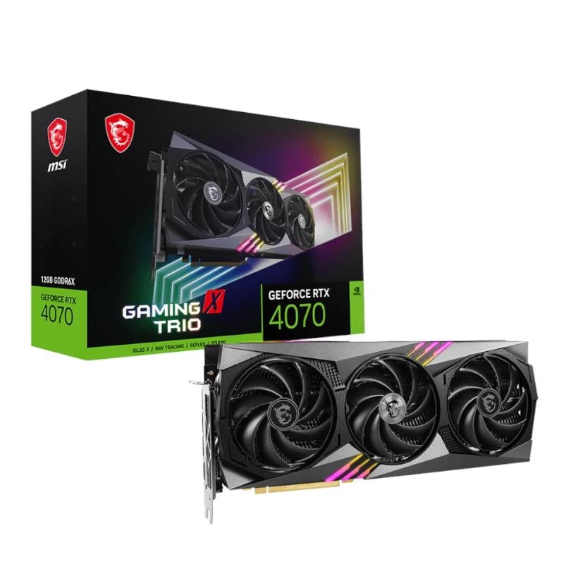 MSI VGA NVIDIA RTX 4070 GAMING X TRIO 12G MSI VGA NVIDIA RTX 4070 GAMING X TRIO 12G