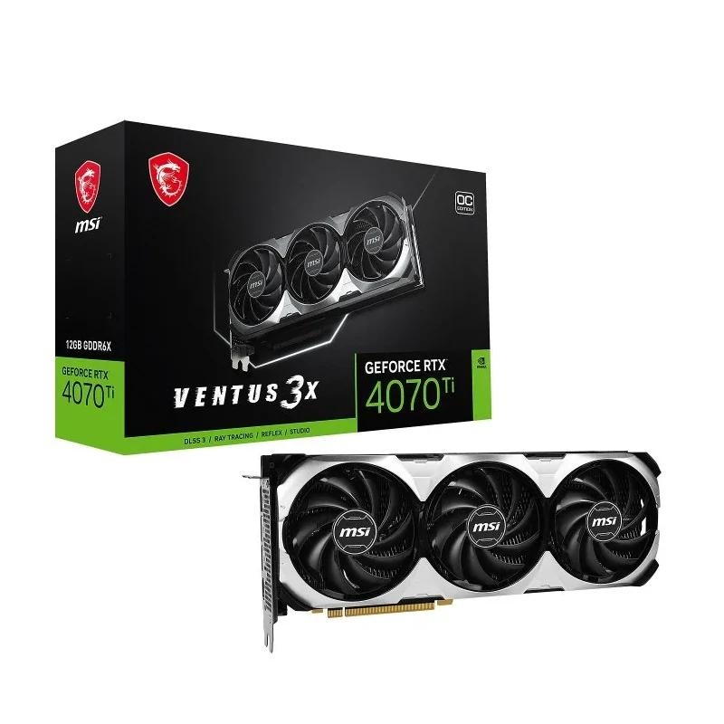 MSI VGA NVIDIA RTX 4070 Ti VENTUS 3X E 12G OC MSI VGA NVIDIA RTX 4070 Ti VENTUS 3X E 12G OC