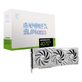 MSI VGA NVIDIA RTX 4070 Ti GAMING SLIM WHITE 12G