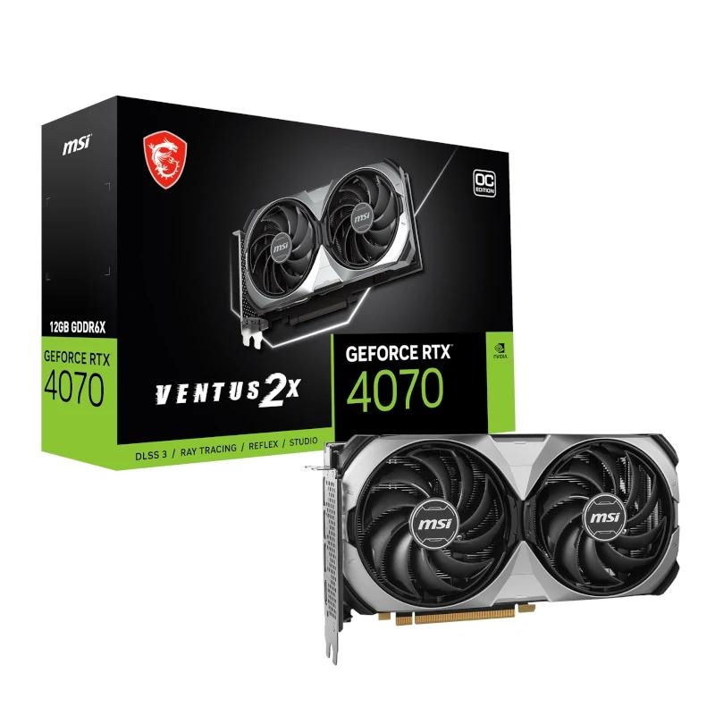 MSI VGA NVIDIA RTX 4070 VENTUS 2X E 12G MSI VGA NVIDIA RTX 4070 VENTUS 2X E 12G