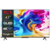TCL 43C649 TV 43" 4K QLED STVAnd USB 3XHDMI